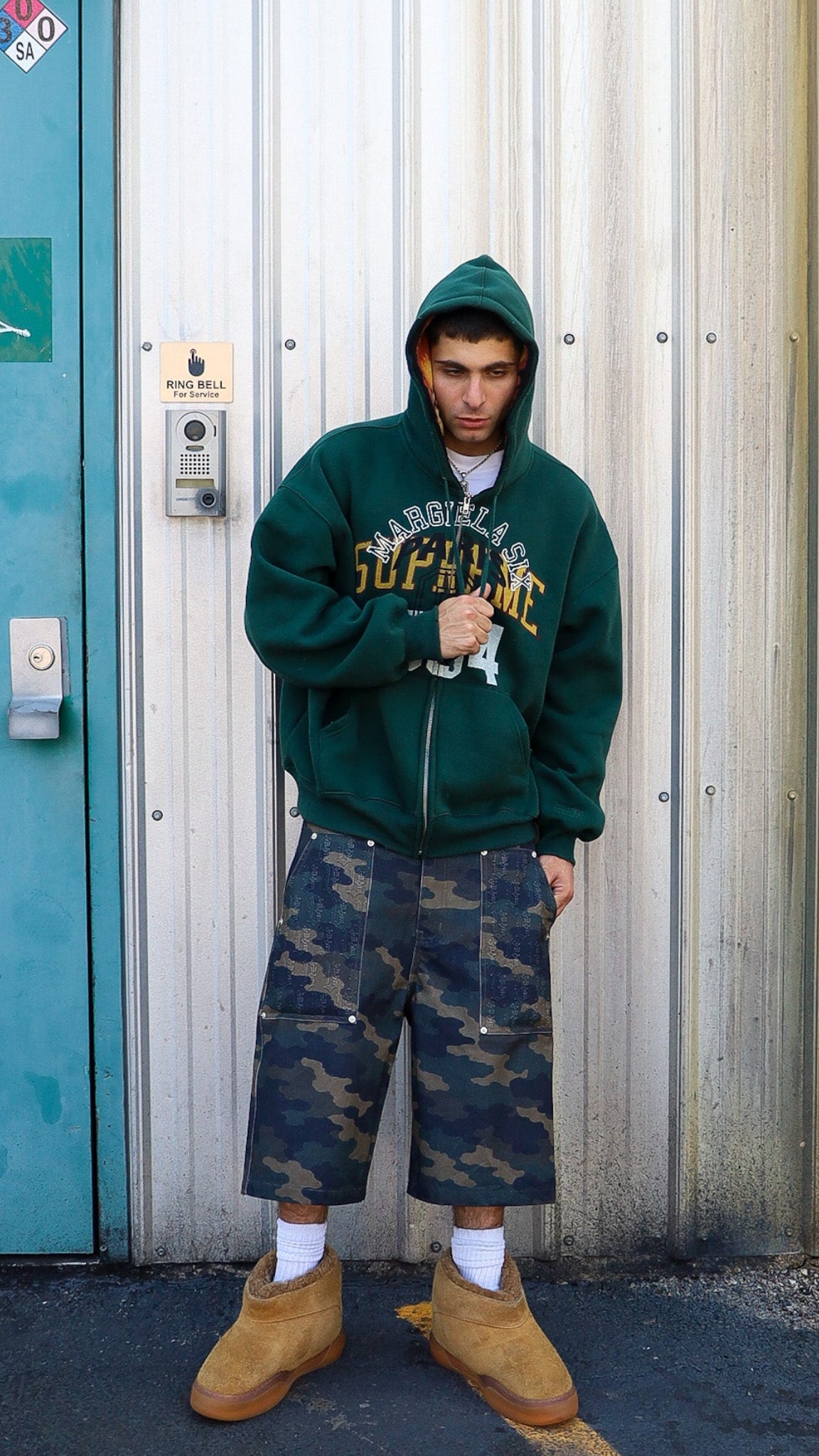 Camo Worker Shorts